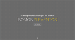 Desktop Screenshot of pieventos.com.ar