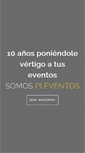 Mobile Screenshot of pieventos.com.ar